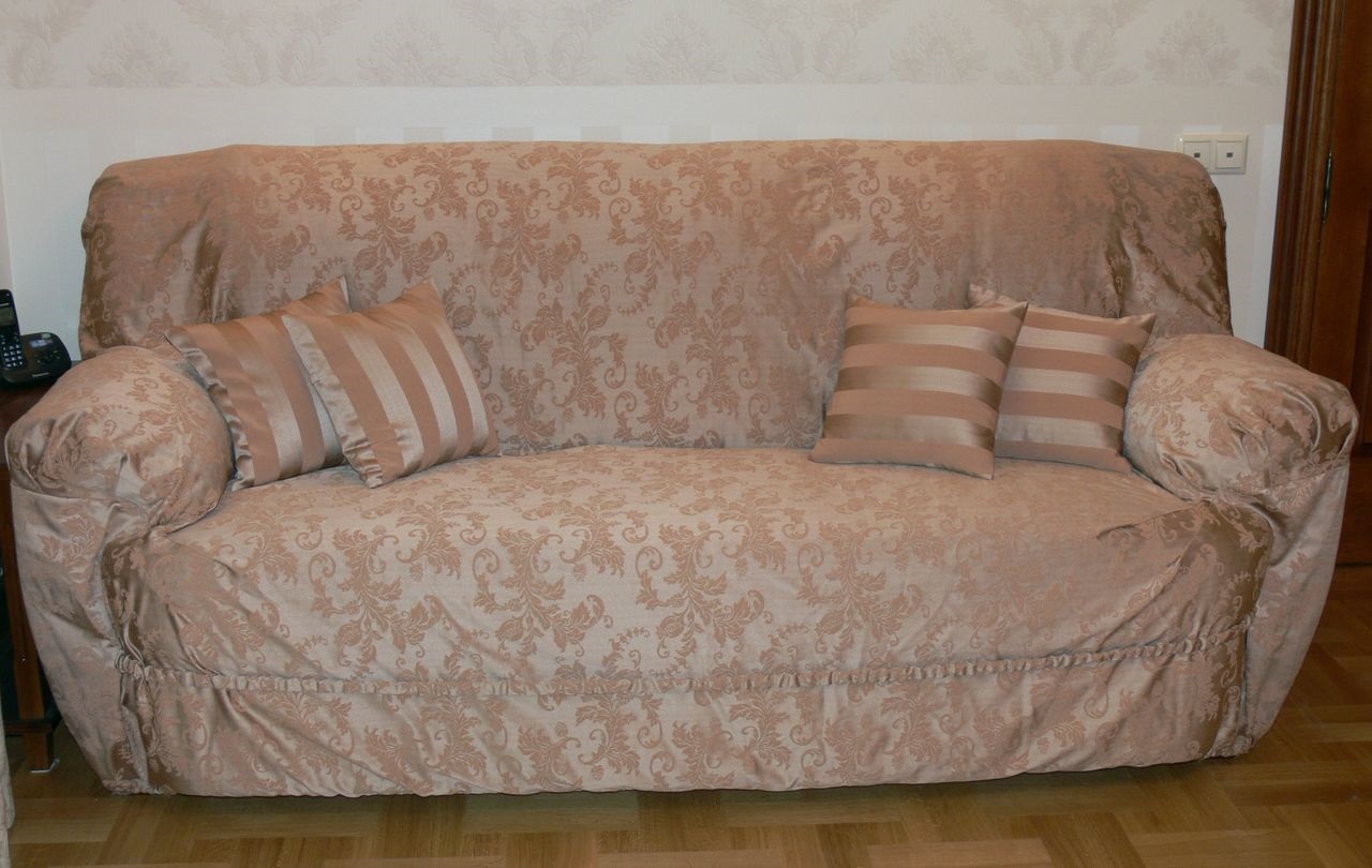 homemade sofa cover