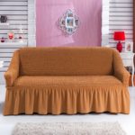 sofa cover orange