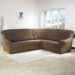 sofa cover brown corner