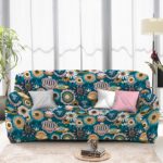 sofa cover with pattern