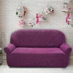 sofa cover purple