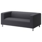 sofa cover dark gray low