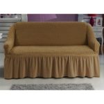 sofa cover light brown