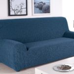 sofa cover dark blue