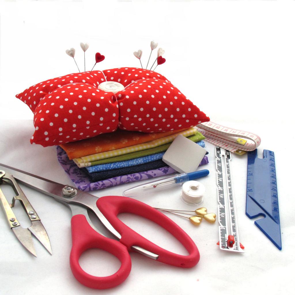 outils pour coudre la couverture