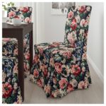 chair cover with roses