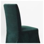 chair cover dark plush