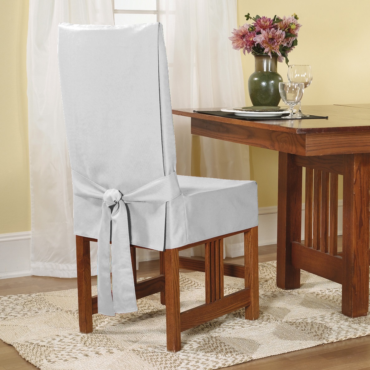 silk chair cover