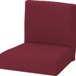 chair cover burgundy