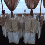 chair cover two-tone