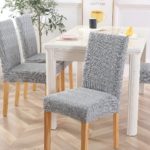 chair cover light gray