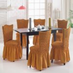 chair cover orange