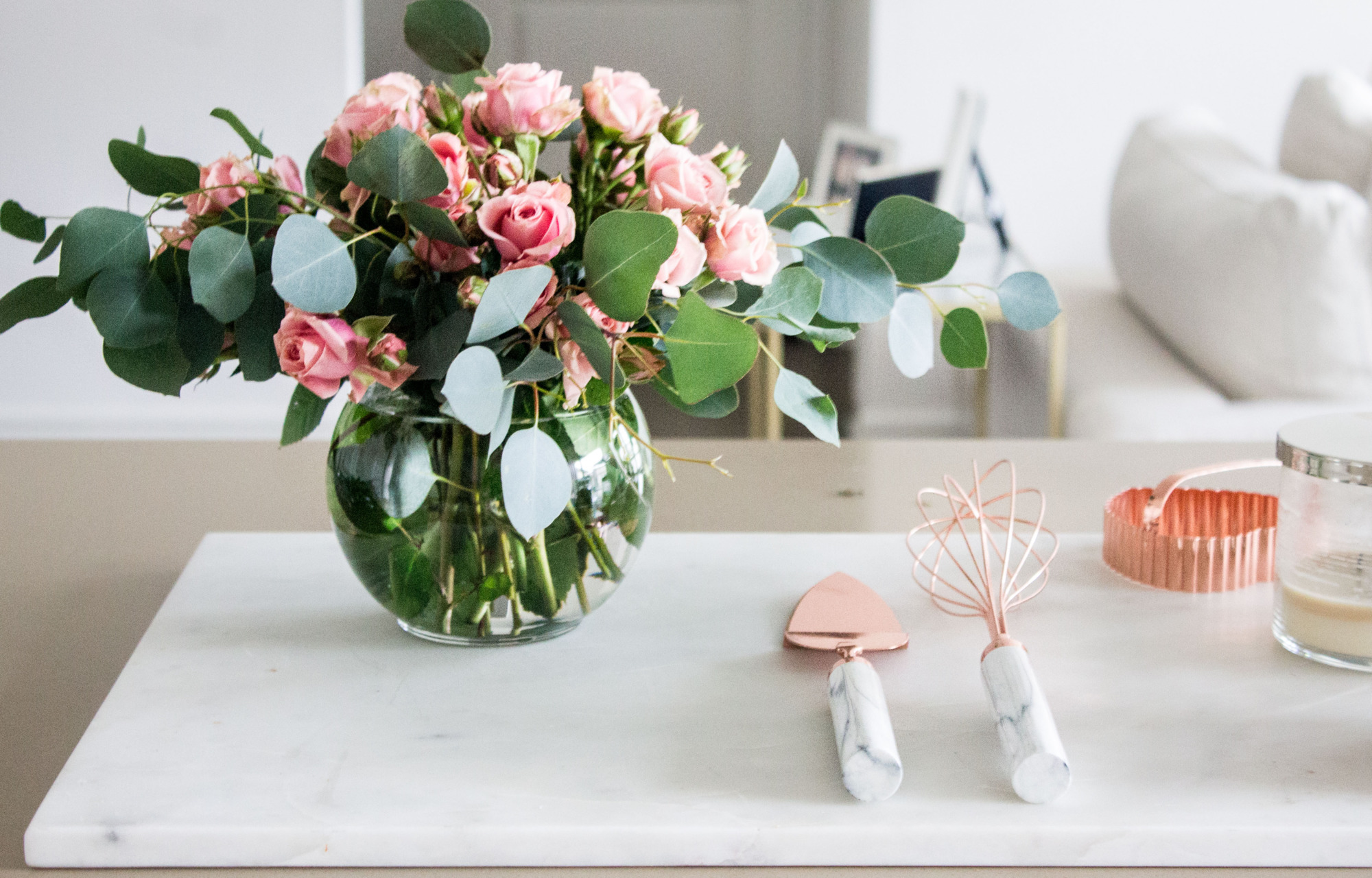 flowers in a vase