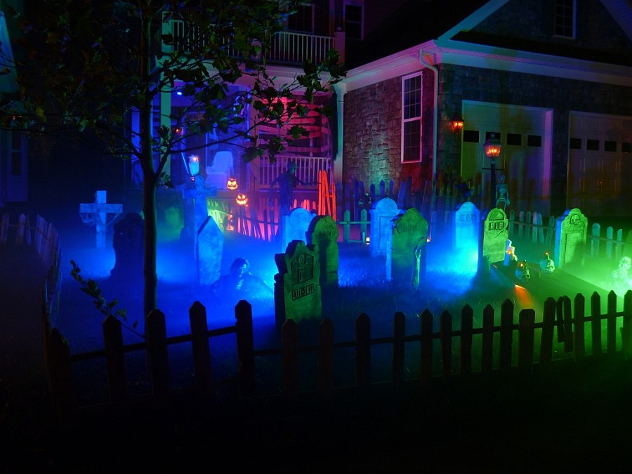 halloween yard decor