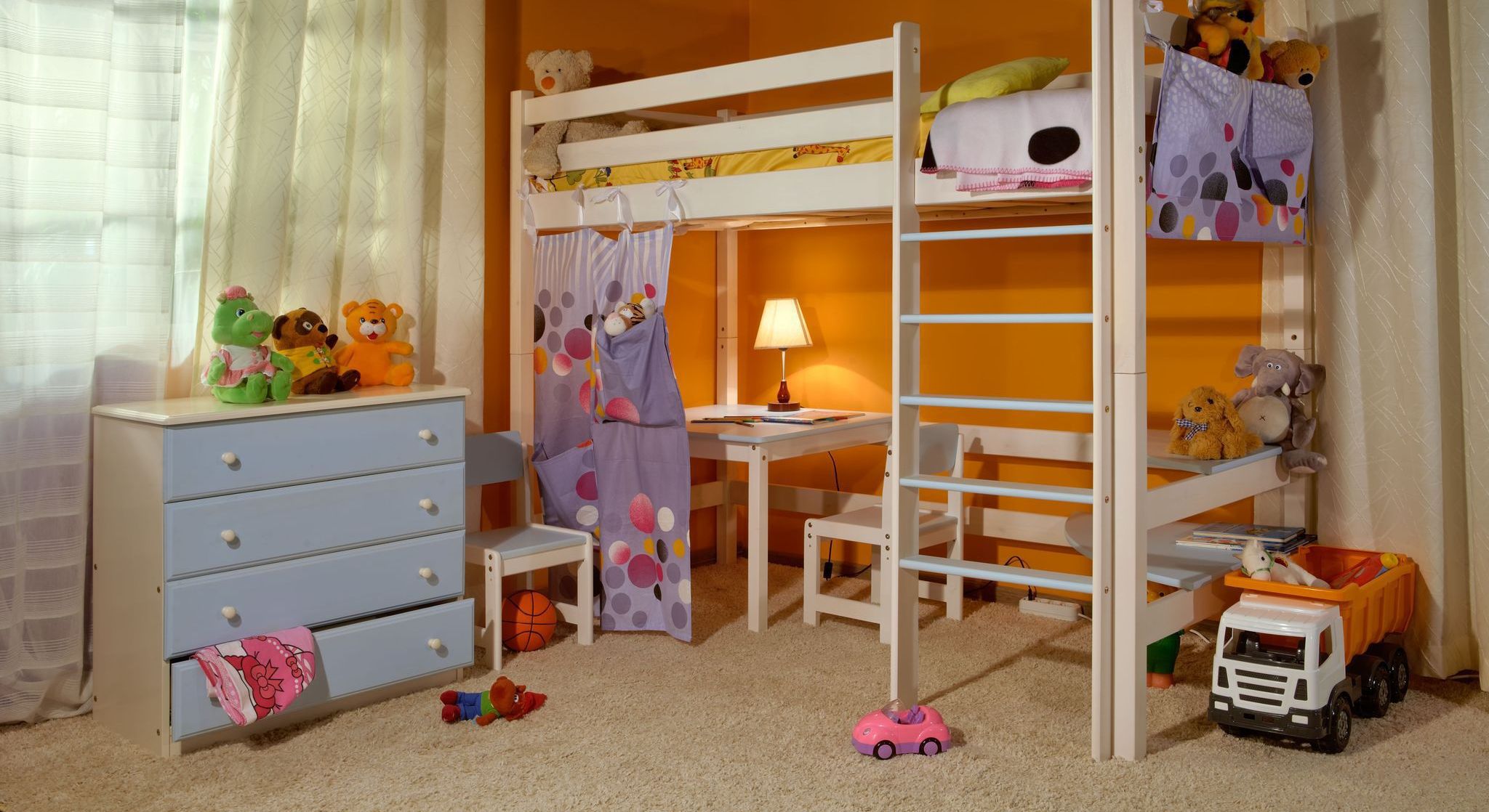 baby bed loft mdf