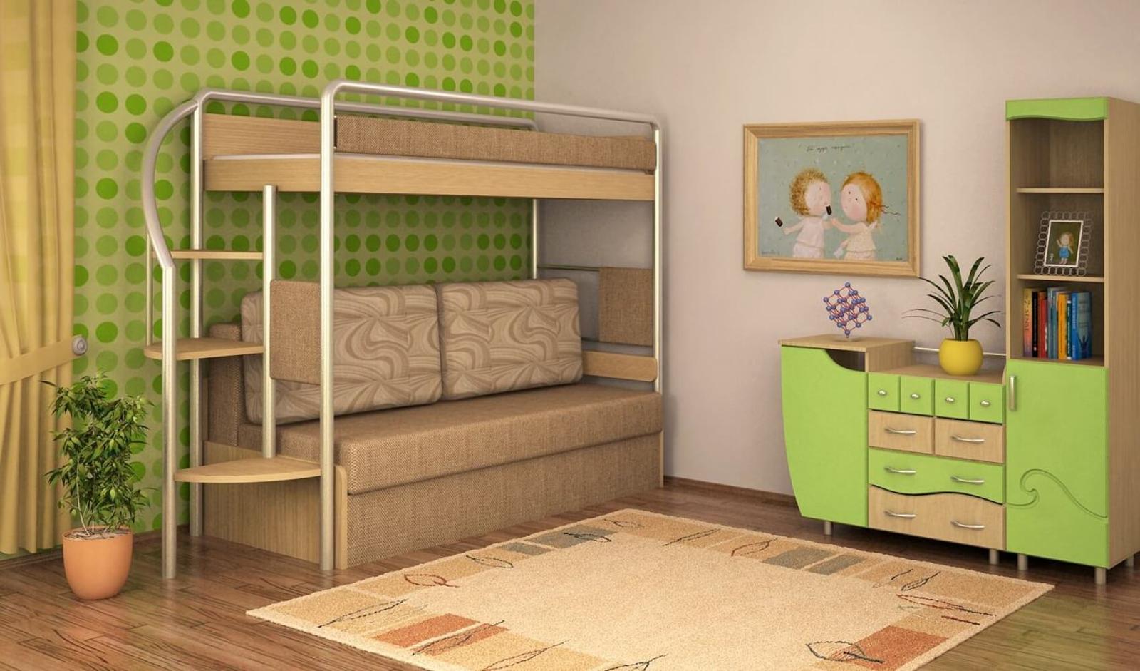 baby bed loft decoration