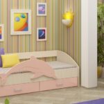 baby bed dolphin photo design