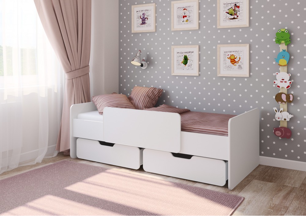 baby bed from 3 years old with drawers