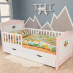 children's bed with bumpers from 2 years old ideas design