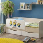 children's bed with bumpers from 2 years old design ideas