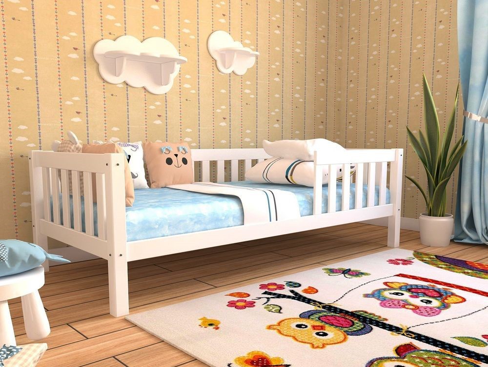 children's bed with orthopedic mattress