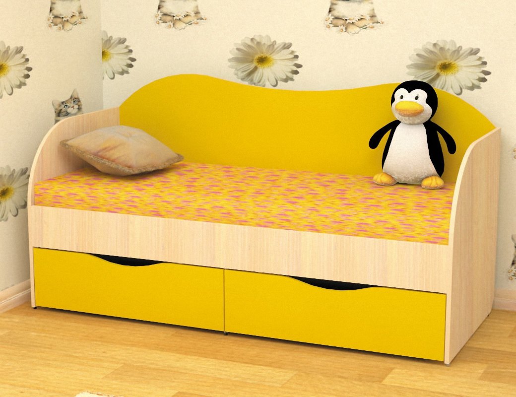 children's bed with drawers