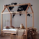 DIY children's bed decor photo