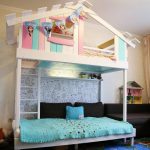 DIY children's bed interior