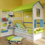 DIY children's bed photo interior