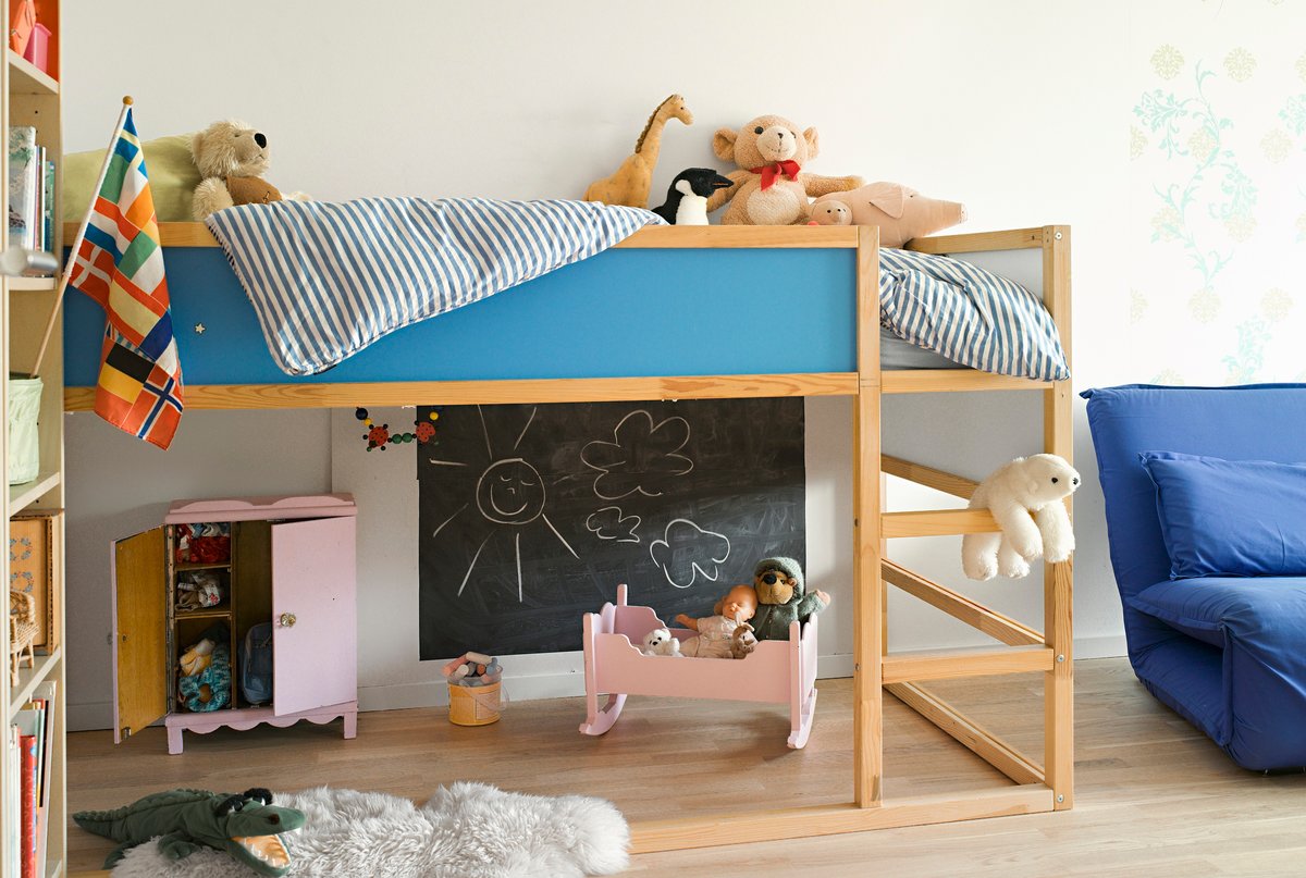 DIY children's bed photo ideas