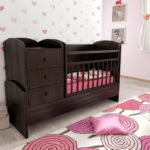 baby bed transformer decor ideas