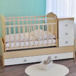 baby bed transformer decoration photo