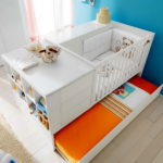 baby bed transformer photo options