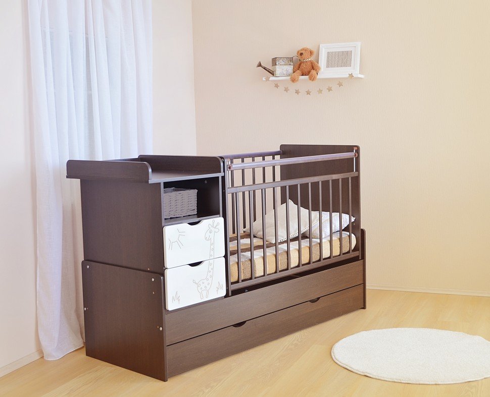 baby bed transformer photo ideas