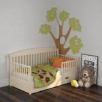 children's beds with bumpers from 2 years old types of design