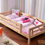 children's beds with bumpers from 2 years old photo options