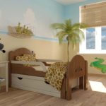 children's beds with bumpers from 2 years old design ideas