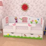 children's beds with bumpers from 2 years old ideas decoration