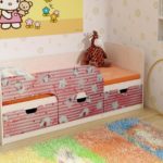 children's beds with bumpers from 2 years old photo decor