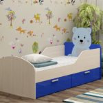 children's beds with bumpers from 2 years old photo design