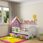 children's beds with bumpers from 2 years old design