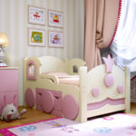 children's beds with bumpers from 2 years old ideas photo