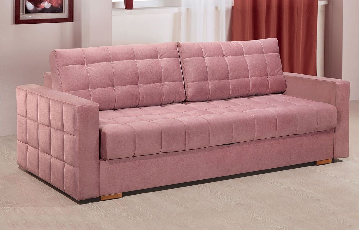 sofa for sleeping in the interior