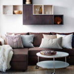 sofas in gray-brown tones types