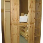 wardrobe design natural wood