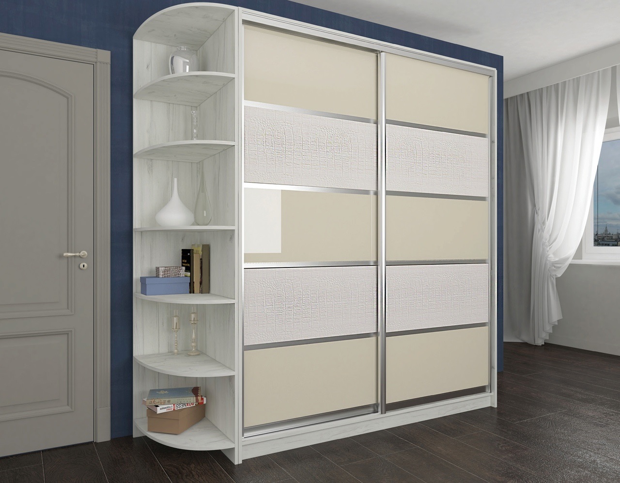 free-standing wardrobe design