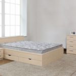 double bed with drawers photo ideas