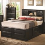 double bed with drawers photo design