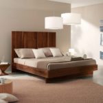 double beds made of solid wood types of decor