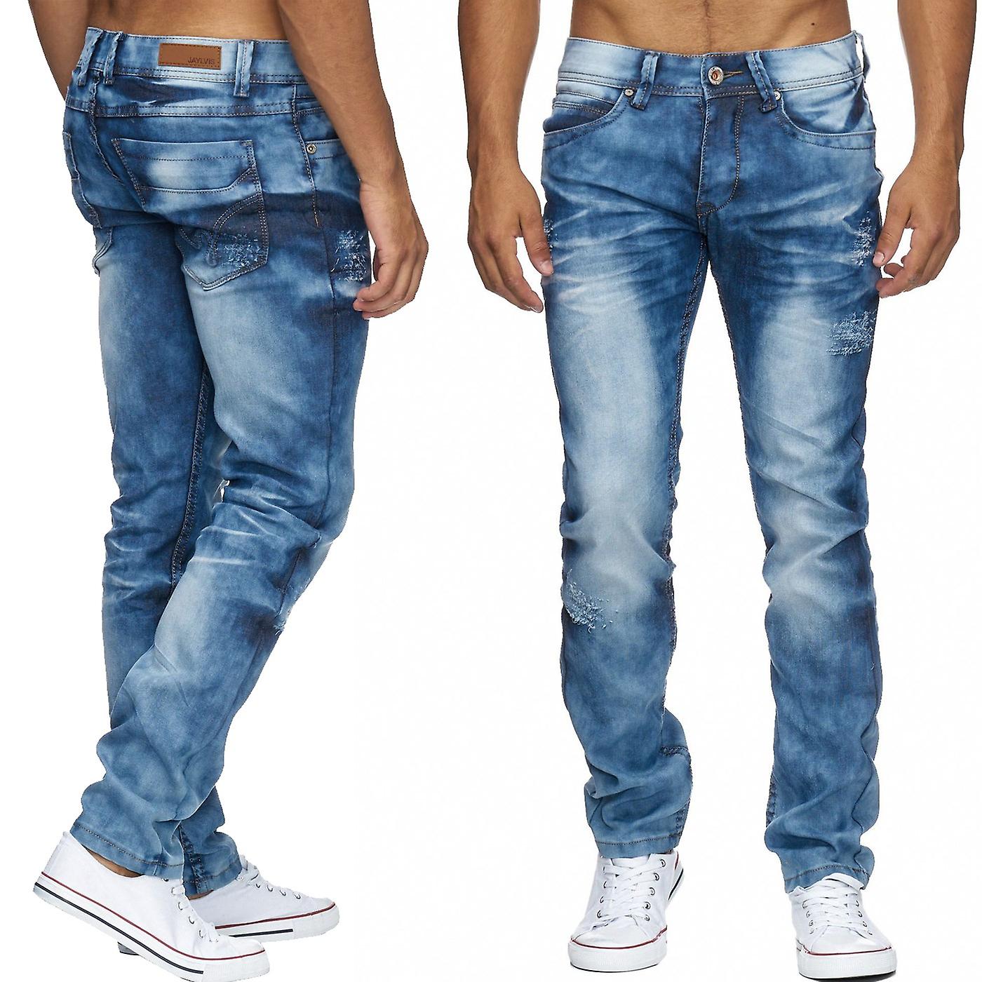 jeans crease effect